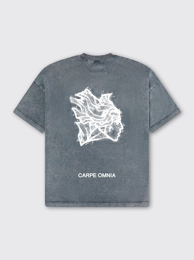 CO Arrow T-Shirt Acid Grey